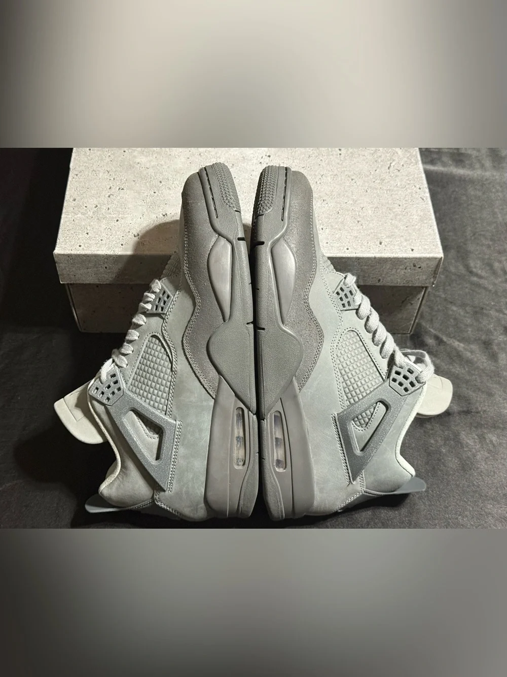Men's Size 12 - Jordan 4 Retro SE Paris Olympics Wet Cement